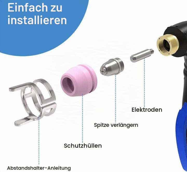 Reboot AG-60 SG-55 WSD-60 Plasmaschneider, Schneidbrenner, Düsen, Verbrauchsmaterialien-Set for RBC6
