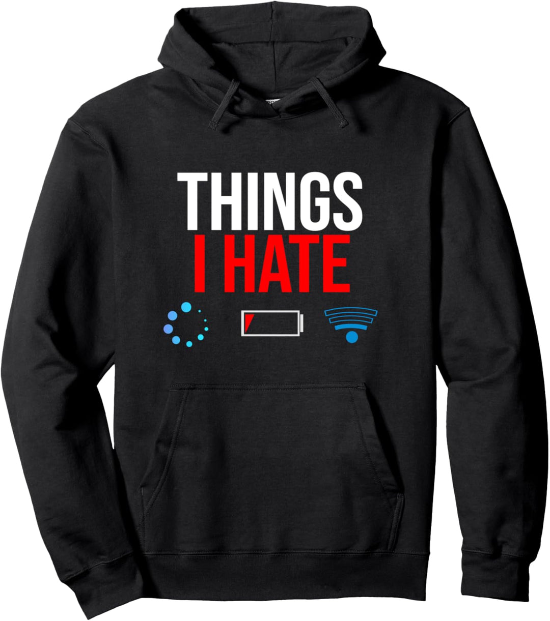 Lustiges Programmierer I Lag I Nerd I WLAN I Witziges Gamer Pullover Hoodie