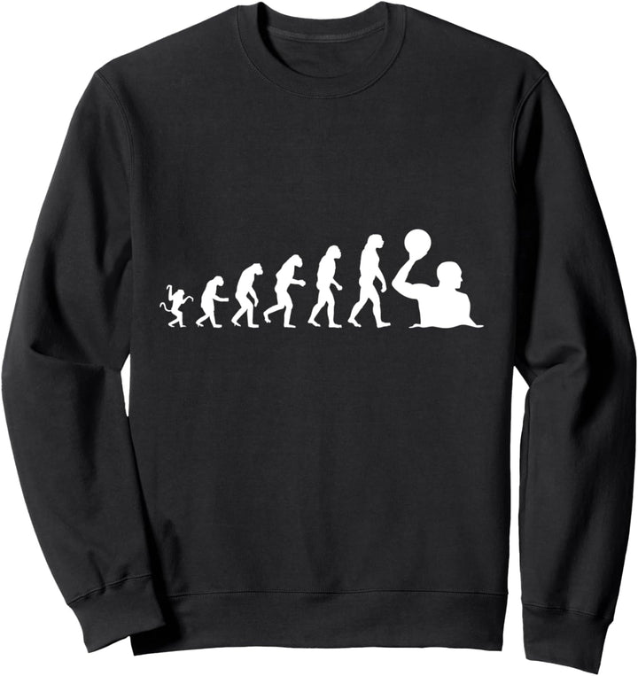 Wasserball Human Evolution Sweatshirt