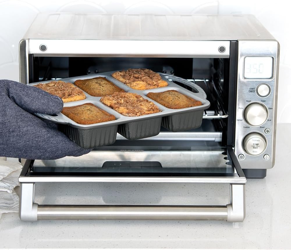 Nordic Ware Procast Mini-Laib, 6 Mulden