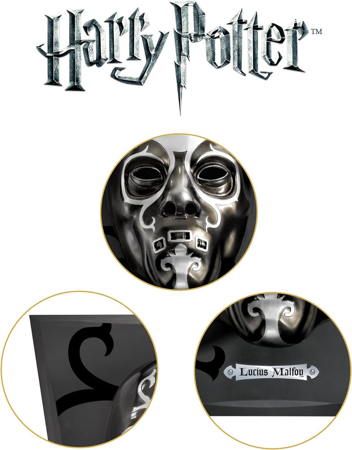 The Noble Collection Lucius Malfoys Lifesize Deatheater Mask.
