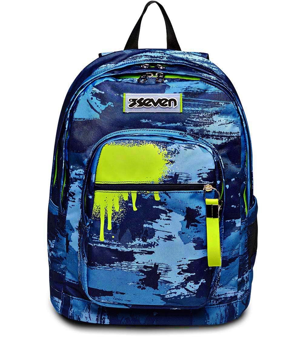 Seven Jungen Extra Fit Rucksack (1er Pack) Einheitsgrösse Dunkelblau, Einheitsgröße Dunkel