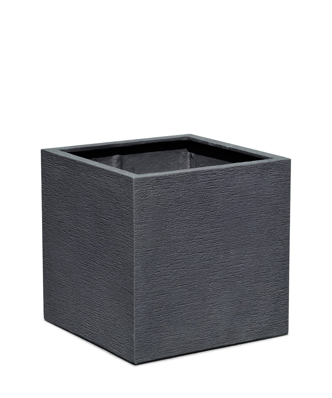 ESCHBACH® Pflanzkübel Cube 40 Nero Anthrazit Quadratisch * 40 x 40 x 40 cm * 10 Jahre Garantie 40x40