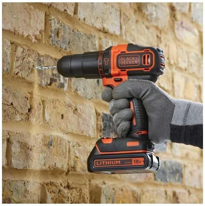 Black+Decker BDCHD18S32-QW Schlagbohrmaschine