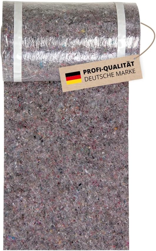 2x Alfa Treppenvlies 330 mm x 25 m Profi-Qualität selbstklebendes Abdeckvlies 230 g/m² für Treppen,