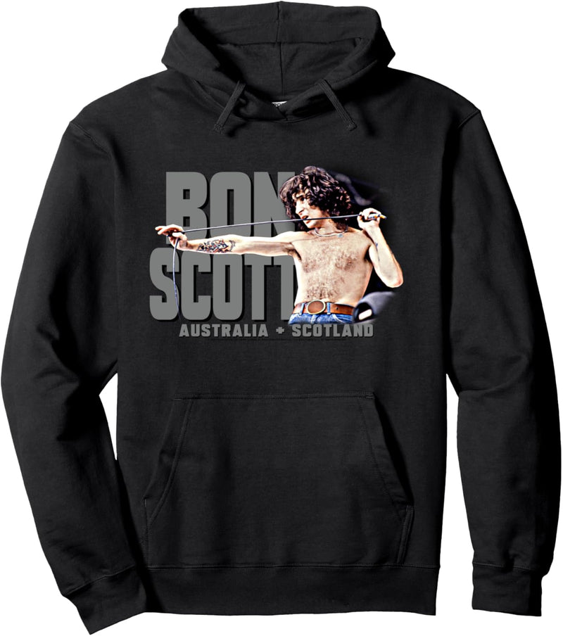 Bon Scott Australian Lead Singer Pullover Hoodie