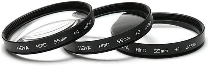 Hoya NAHLINSE SET2 (+1 +2 +4) Close-up Kit schwarz 72 mm, 72 mm