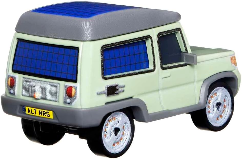 Disney Pixar Cars - Miles Axlerod with Microphone