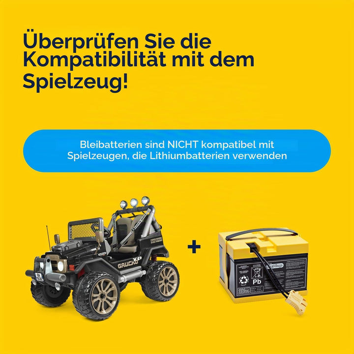 Peg Perego 24 V, 8 Ah.