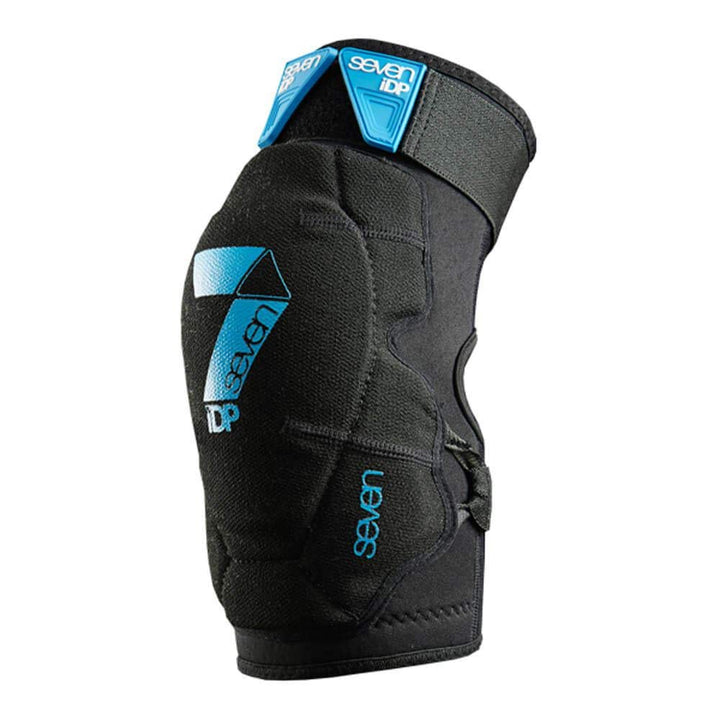 Seven iDP 7iDP Flex Knieschoner – Langlebiger, Flexibler & Atmungsaktiver MTB-Schutz M schwarz-blau,