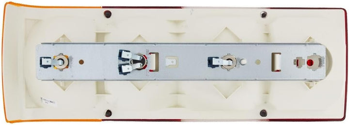 HELLA - Heckleuchte - Glühlampe - 12V - Einbau/geschraubt - Lichtscheibenfarbe: mehrfarbig - Stecker