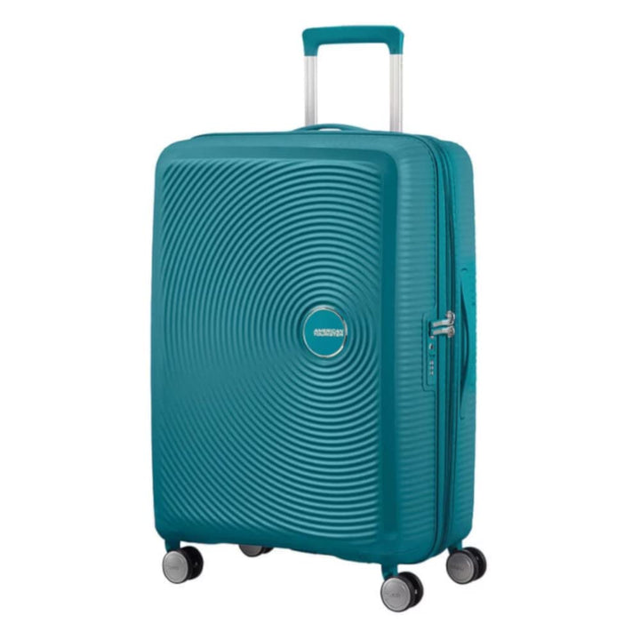 American Tourister Soundbox - Spinner M Erweiterbar Koffer, 67 cm, 81 L, Grün (Jade Green) Grün (Jad