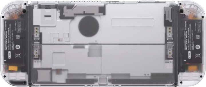 eXtremeRate Full Hülle für nintendo Switch OLED, DIY-Ersatz Konsole case & Kickstand, NS Joycon Gehä