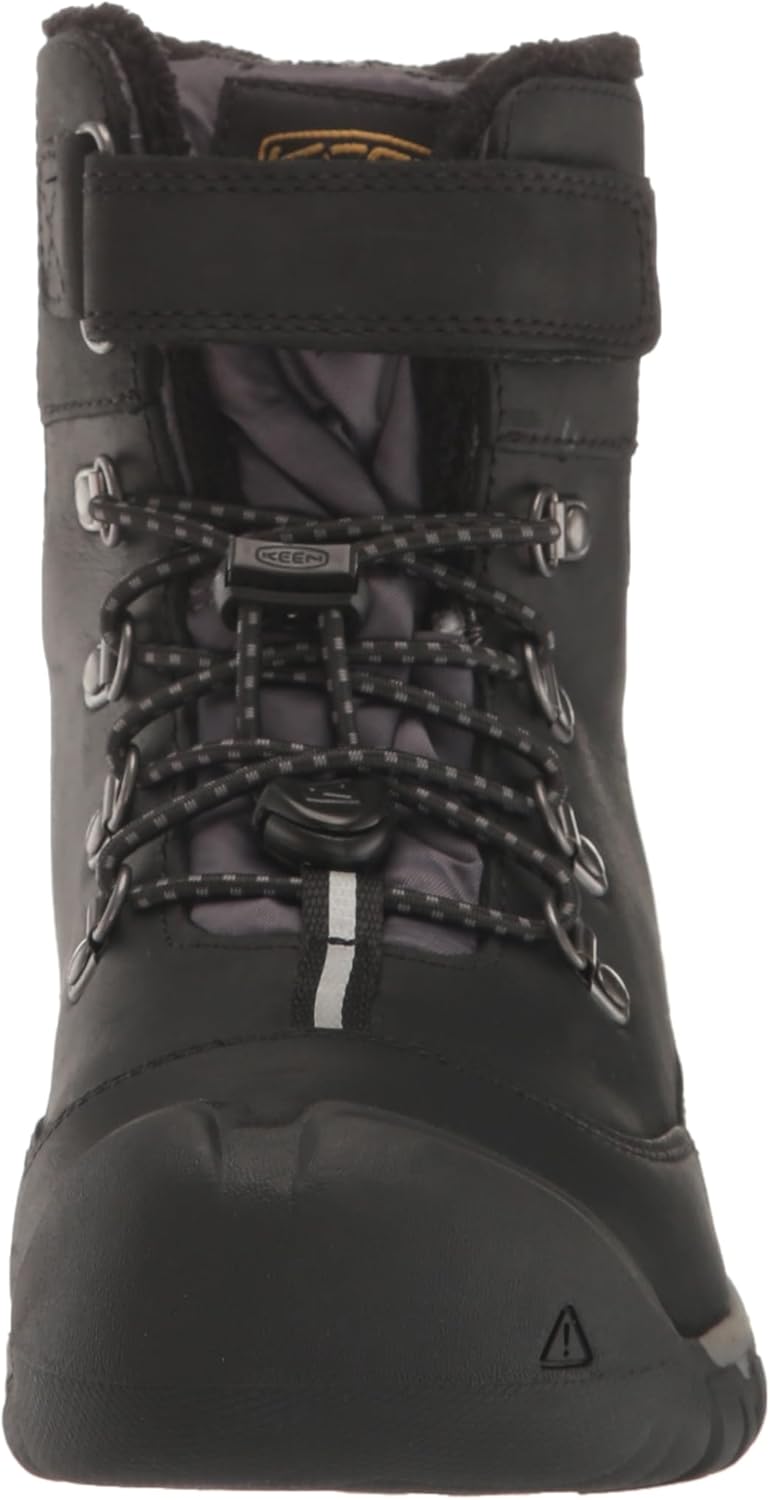 KEEN Unisex Kinder Kanibou Waterproof Schneestiefel 25 EU Black Magnet, 25 EU Black Magnet