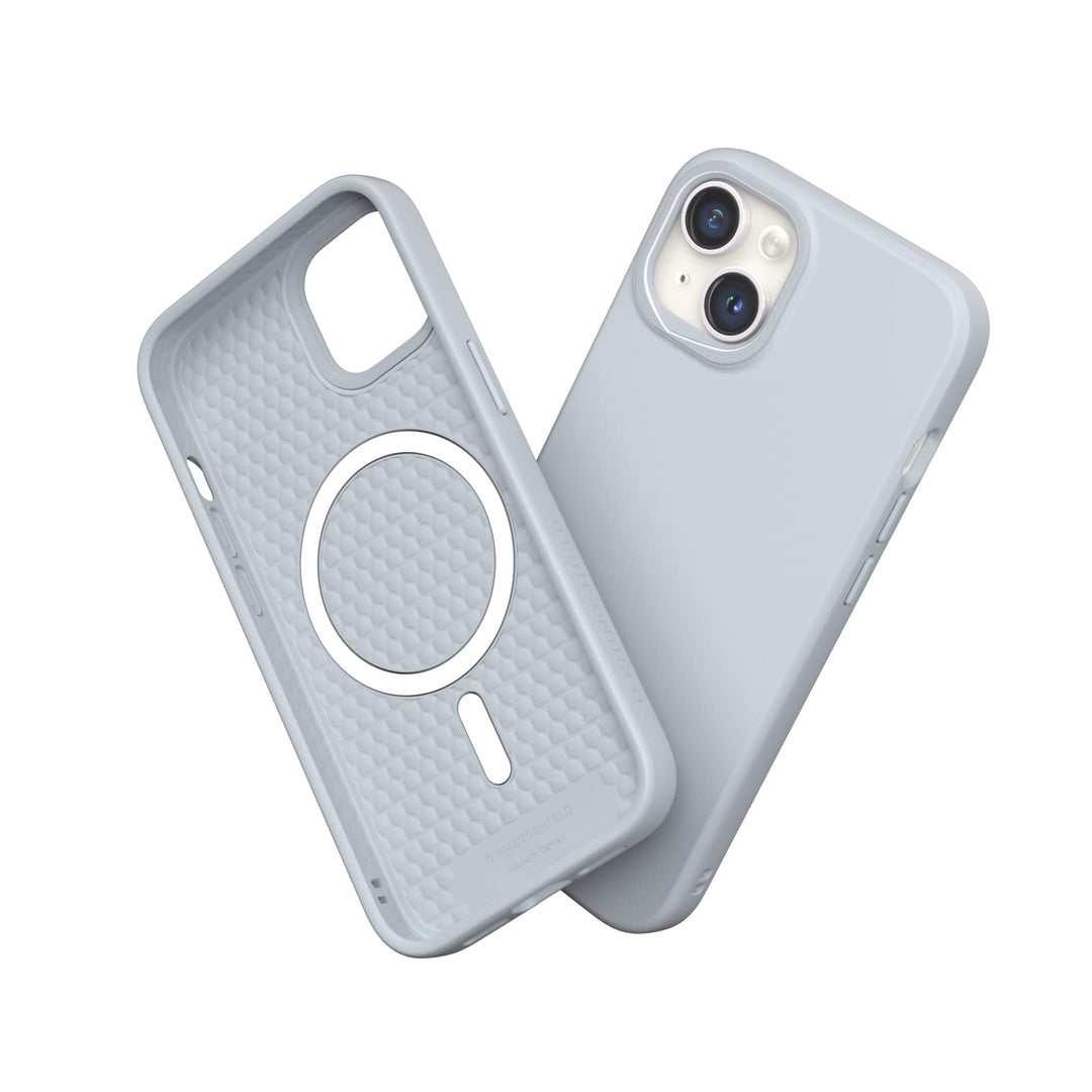 RhinoShield Case kompatibel mit [iPhone 14/13] | SolidSuit - MagSafe-kompatibel -Stossdämpfende & sc