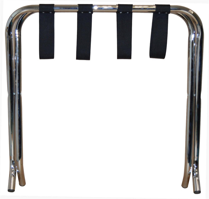 Harbour Housewares Kofferständer - zusammenklappbar - Metall - Verchromter Edelstahl