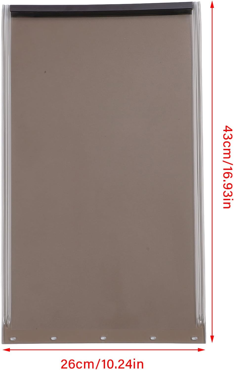Ersatzklappen für Hundetüren, Transparente Hunde-Kunststoff-Ersatzmagnetleiste, Stilvolle Hunde-/Kat