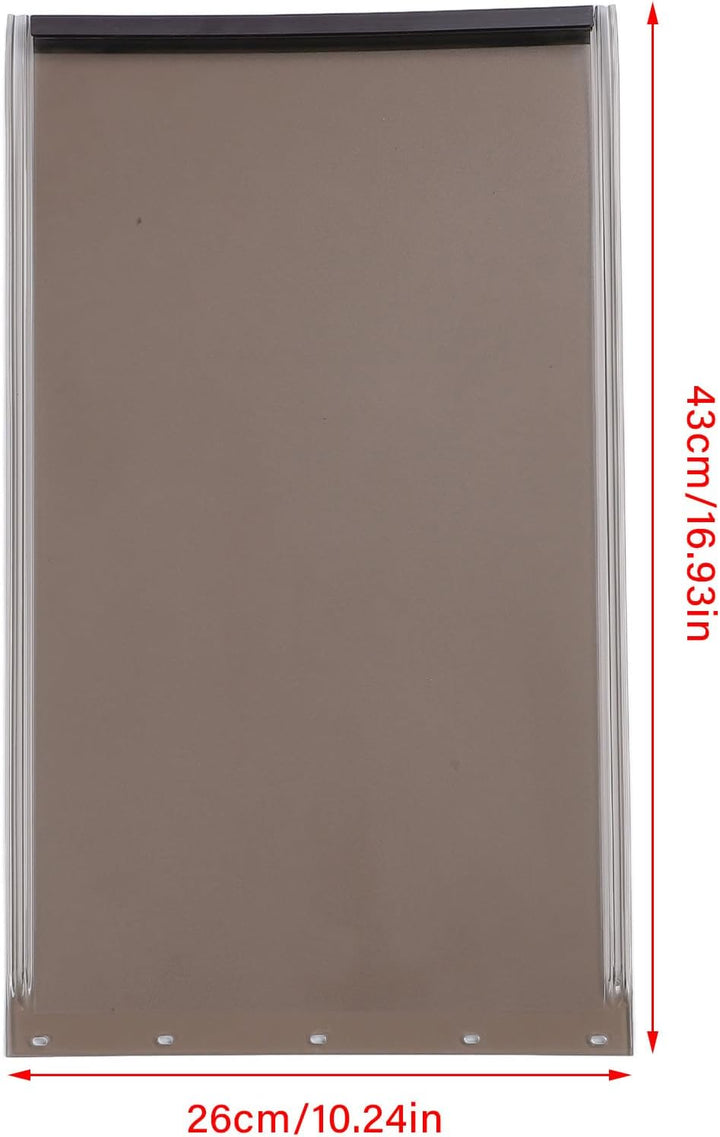 Ersatzklappen für Hundetüren, Transparente Hunde-Kunststoff-Ersatzmagnetleiste, Stilvolle Hunde-/Kat