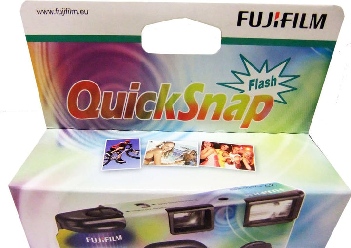 5x Fujifilm Quicksnap Flash Einwegkamera, 27 Bilder, mit
