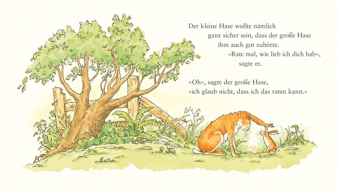 Weisst du eigentlich, wie lieb ich dich hab?, Gebundenes Buch