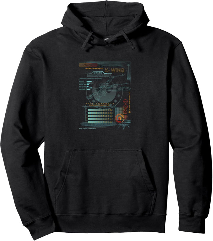 Star Wars: Squadrons X-Wing Components Pullover Hoodie
