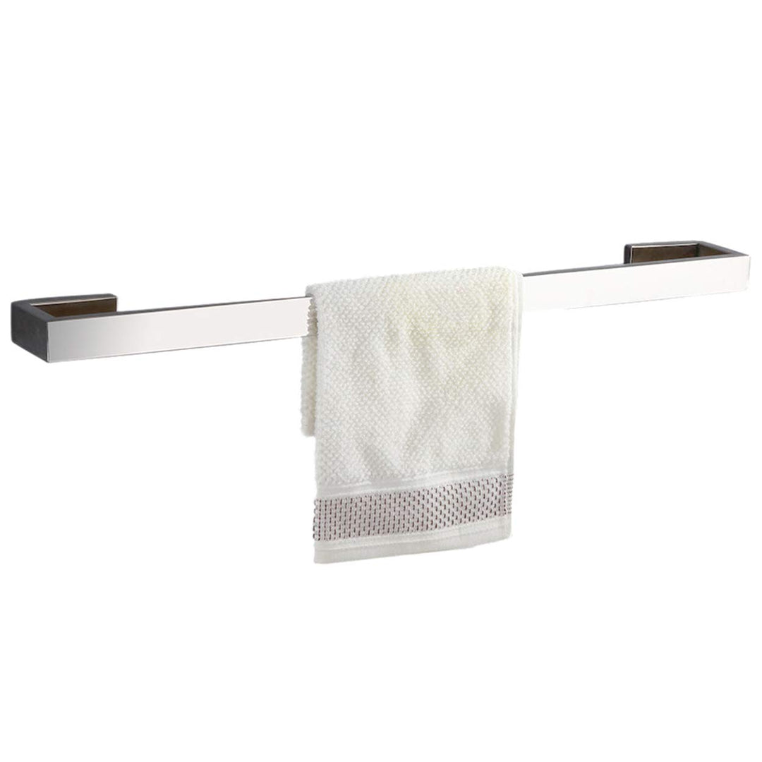 Flybath Handtuchstange Einzelschicht SUS 304 Edelstahl Stilvoller Handtuchhalter Wandmontage 60 cm,