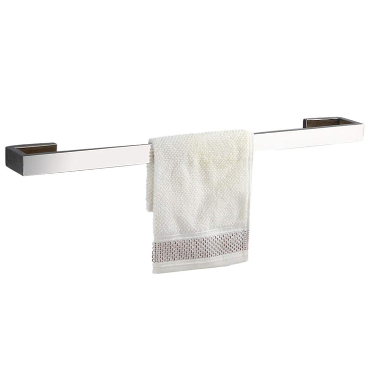 Flybath Handtuchstange Einzelschicht SUS 304 Edelstahl Stilvoller Handtuchhalter Wandmontage 60 cm,