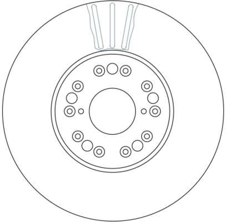 TRW Automotive AfterMarket DF4182S Bremsscheibe