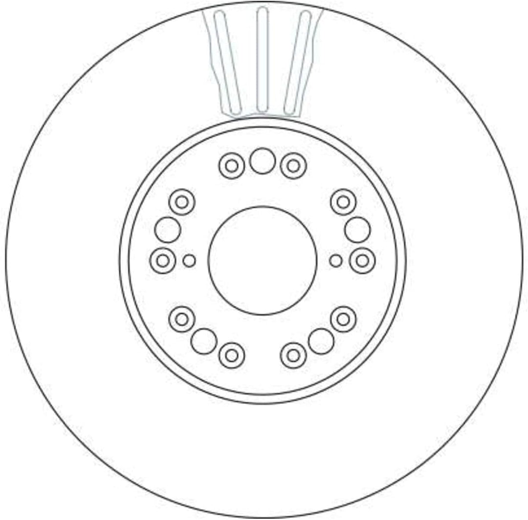 TRW Automotive AfterMarket DF4182S Bremsscheibe