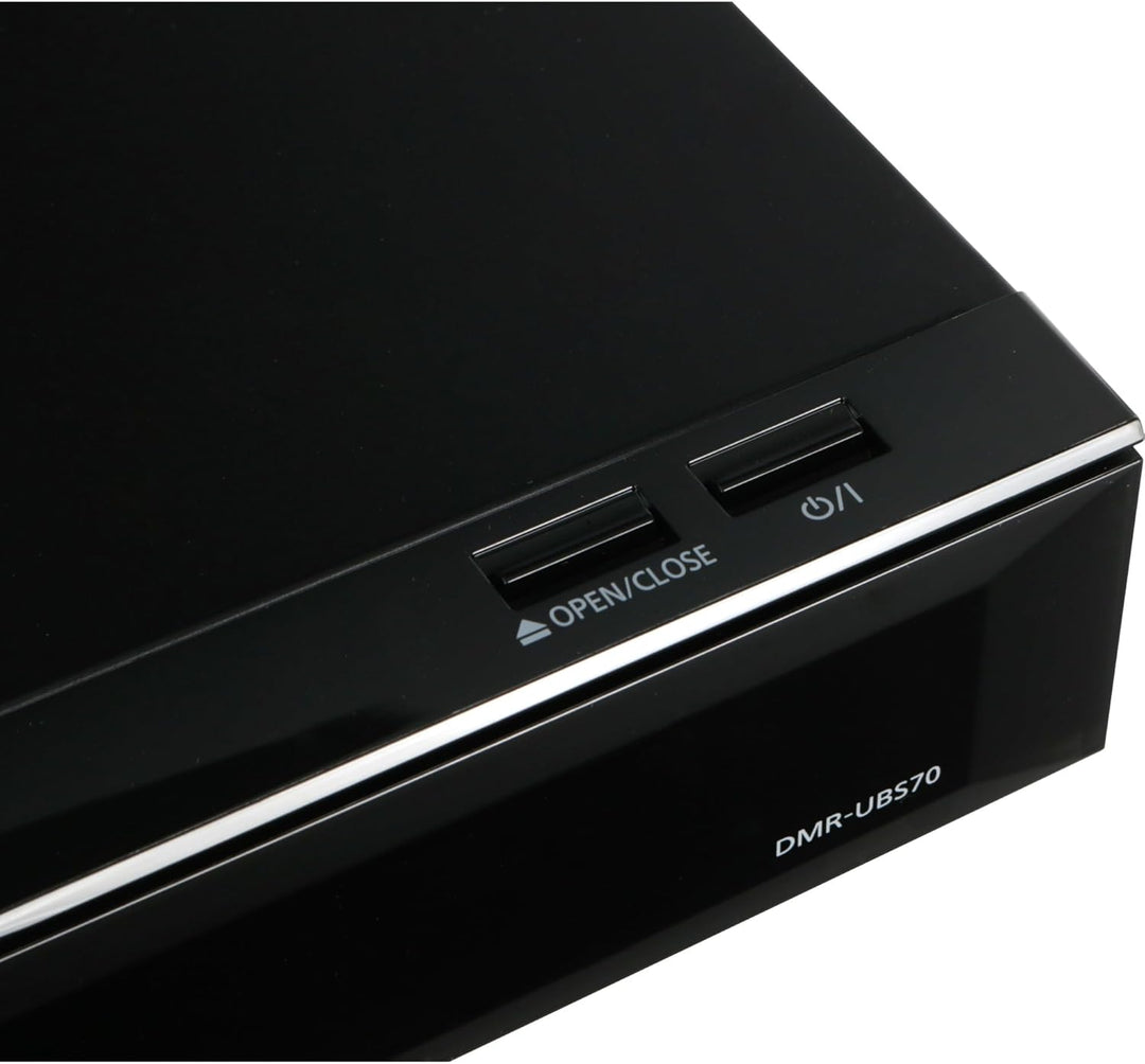 Panasonic DMR-UBS70EGK Ultra HD Blu-ray Recorder (500GB HDD, 4K , Disc, 4K VoD, UHD TV Empfang, 2x D