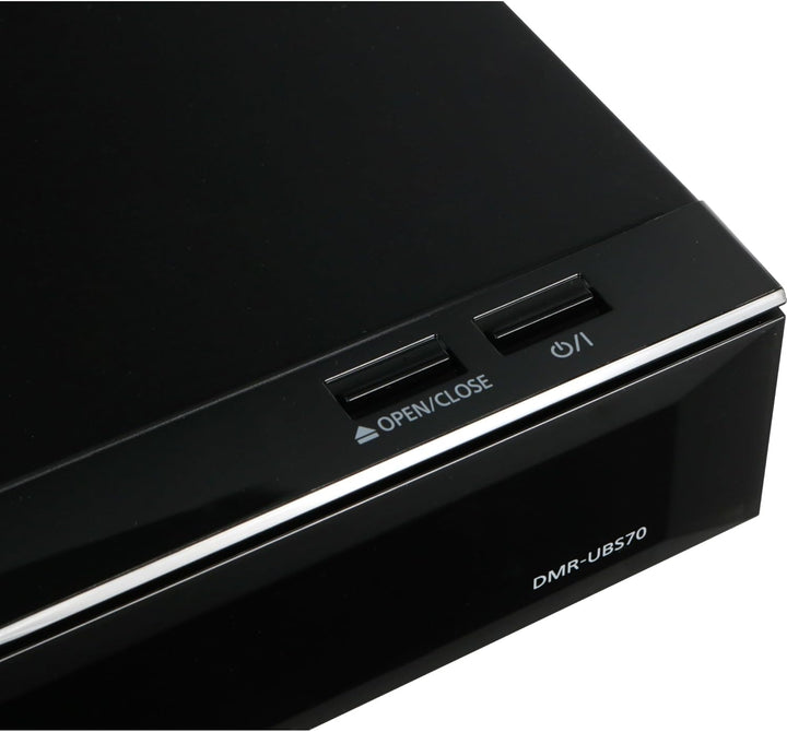 Panasonic DMR-UBS70EGK Ultra HD Blu-ray Recorder (500GB HDD, 4K , Disc, 4K VoD, UHD TV Empfang, 2x D