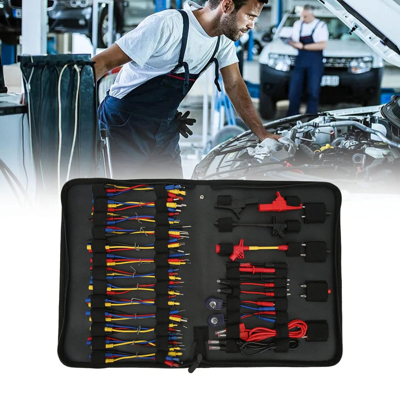 Automotive Messleitungssatz, Rücksonden Isolierungs Piercing Testclip Multimeter Elektrische Tester