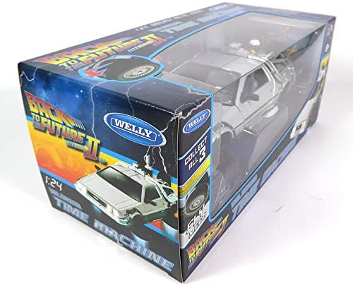 OPO 10 - Fliegendes Delorean-Auto (mit fliegenden Rädern) aus dem Film Back to The Future II - Masss