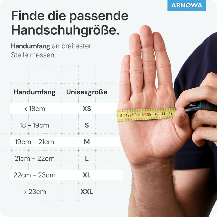 1000 Stück ARNOMED Einweghandschuhe Blau, Einmalhandschuhe XS, Nitril Handschuhe, Nitrilhandschuhe p