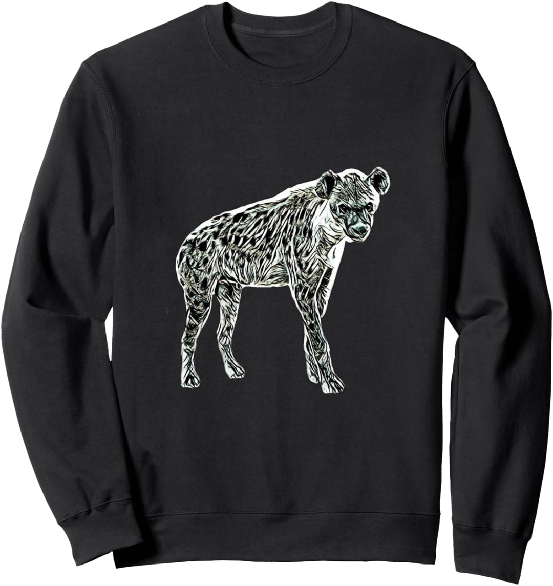Hyänen Motiv Raubtiere Hyäne Afrika Tierwelt Tiere Sweatshirt