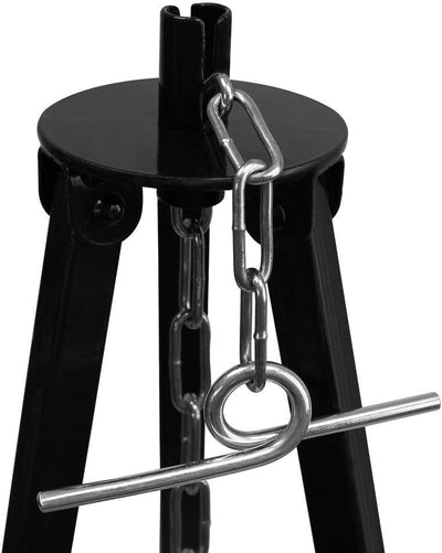 Gulaschkessel Gulaschtopf Set 22 Liter emailliert mit Deckel und Teleskop Dreibein 180 cm durch Kett