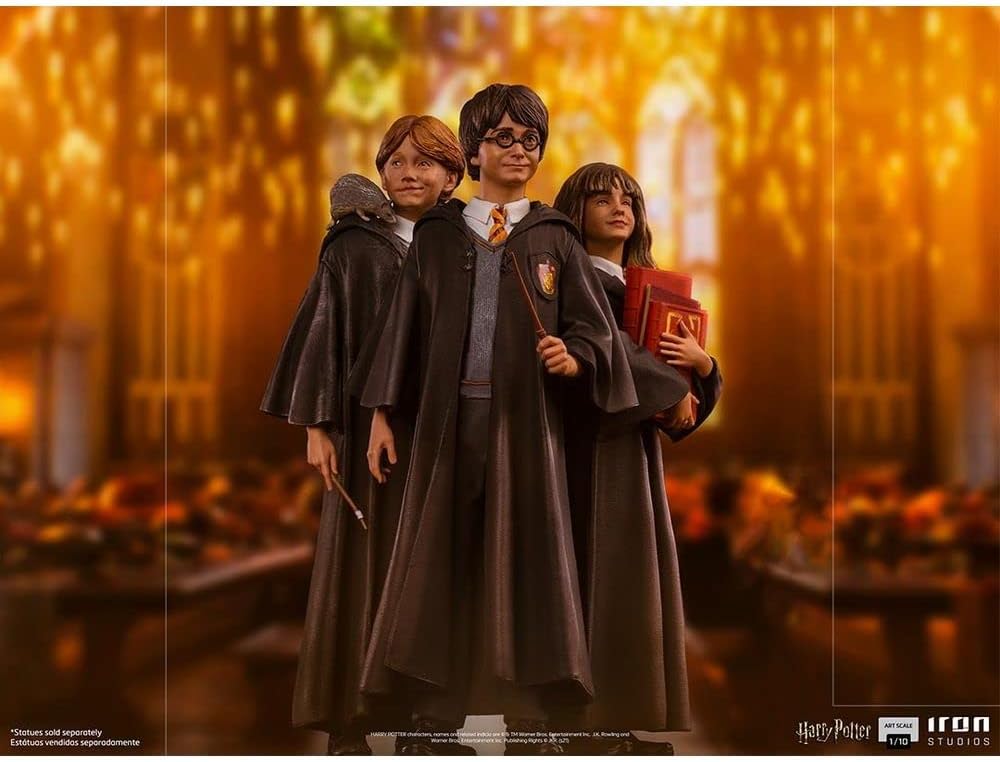 Iron Studios Harry Potter - Harry Potter Art Scale Statue (1/10) (WBHPM40721-10) ca. 17 x 10 x 5 cm