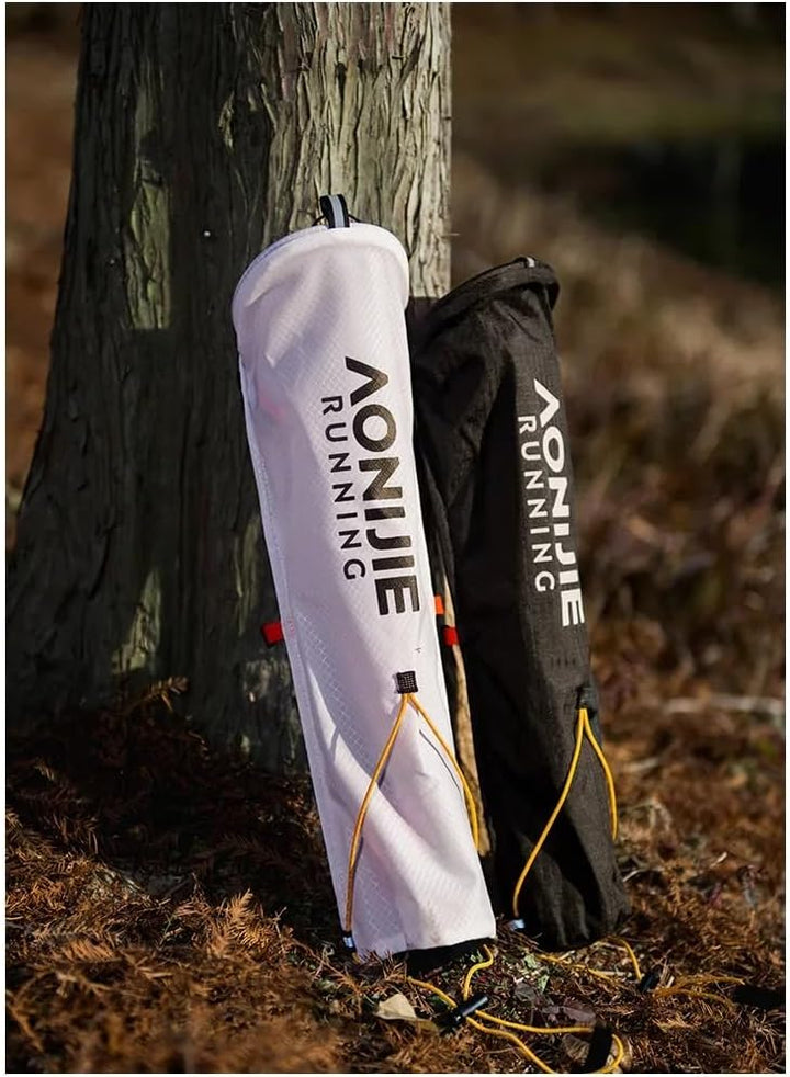 Leichte Externe Wandern Stange Lagerung Tasche Fischknochen Tasche Öffnung Anziehen Buggy Tasche aon
