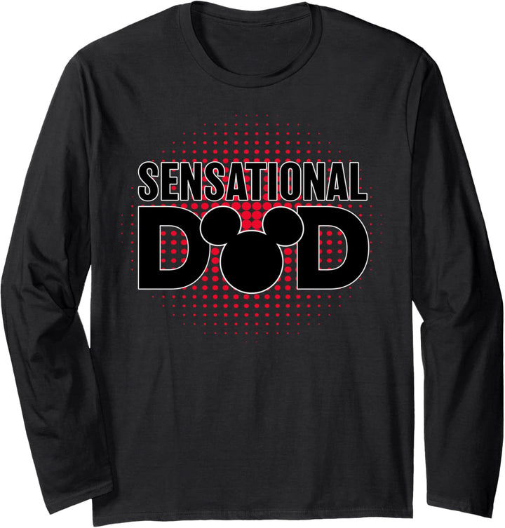 Disney Mickey And Friends Mickey Sensational Dad Langarmshirt