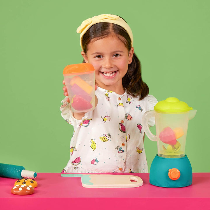 B. toys - Mini Chef - Fruchtiger Smoothie Spielset - Smoothie Spielset - Spielzeug-Mixer & Zubehör f