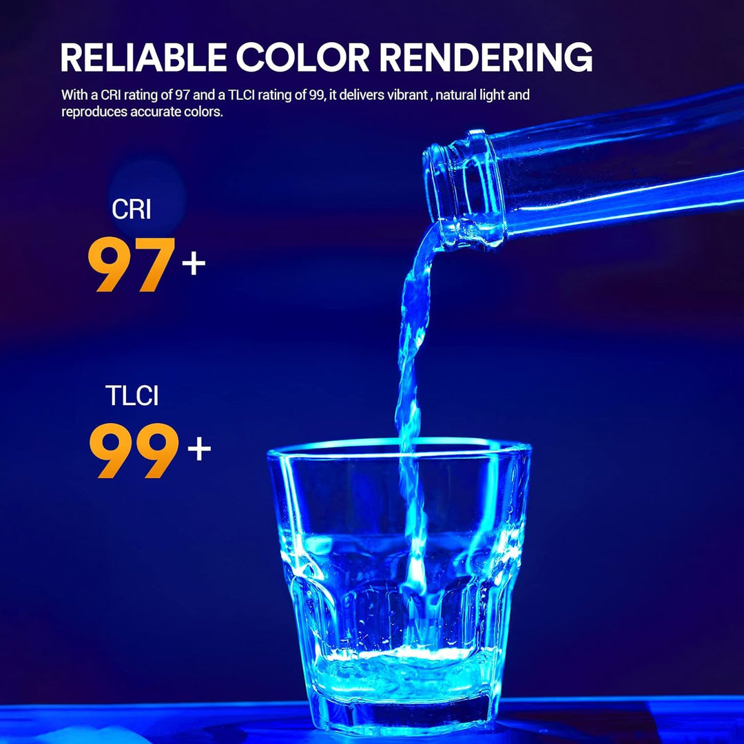 Godox TL30 RGB LED-Licht Stick, CRI 97 und TLCI 99, Tube Light mit RGB/CCT/HSI/FX-Modus, 2700k-6500K
