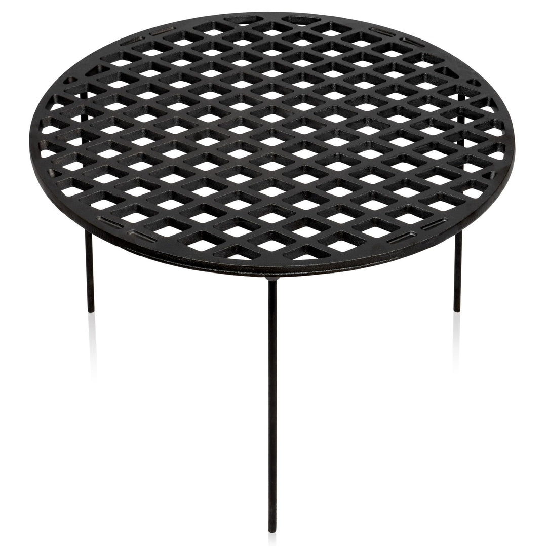 BBQ-Toro Gusseisen Grillrost Ø 54 cm mit 3 Beinen | rund | Dutch Oven Untersetzer, Grill Zubehör | D