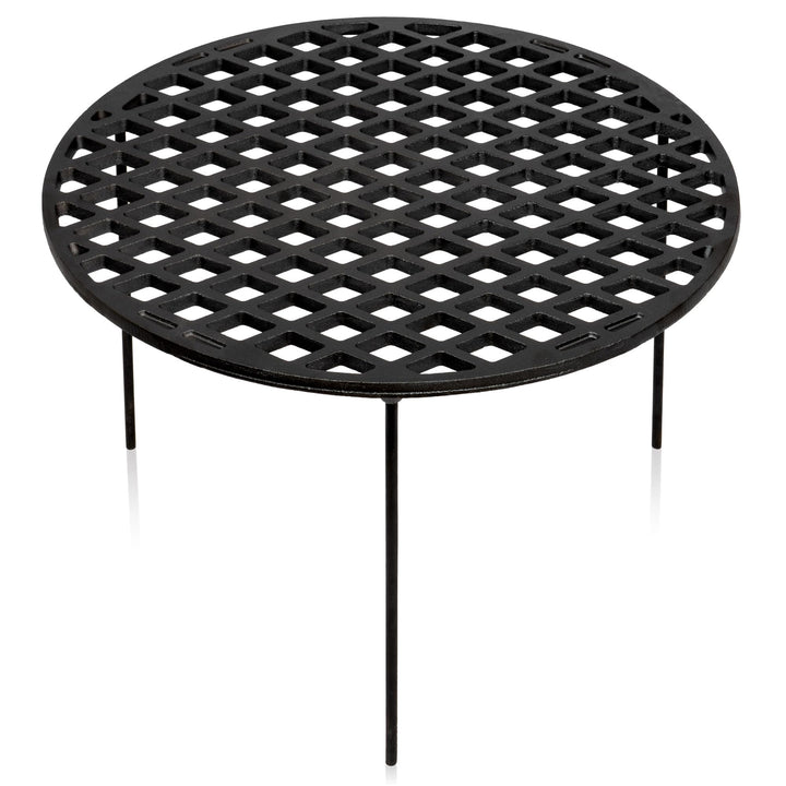BBQ-Toro Gusseisen Grillrost Ø 54 cm mit 3 Beinen | rund | Dutch Oven Untersetzer, Grill Zubehör | D