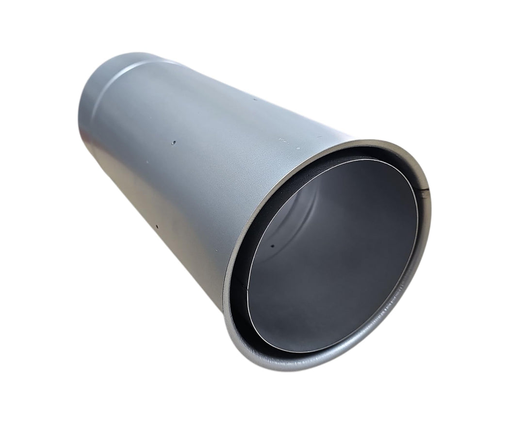 Mauermuffe Ø150 mm 50 cm lang kürzbar Wandfutter kürzbar Doppelwandfutter für Rauchrohr Ofenrohr Kam