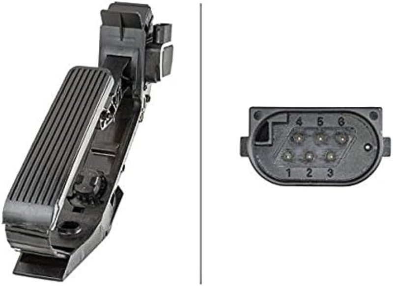 HELLA 6PV 010 946-061 Sensor, Fahrpedalstellung - für Rechtslenker - Automatikgetriebe