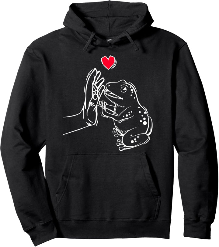 Frosch Liebe Frösche Kinder Mädchen Damen Pullover Hoodie
