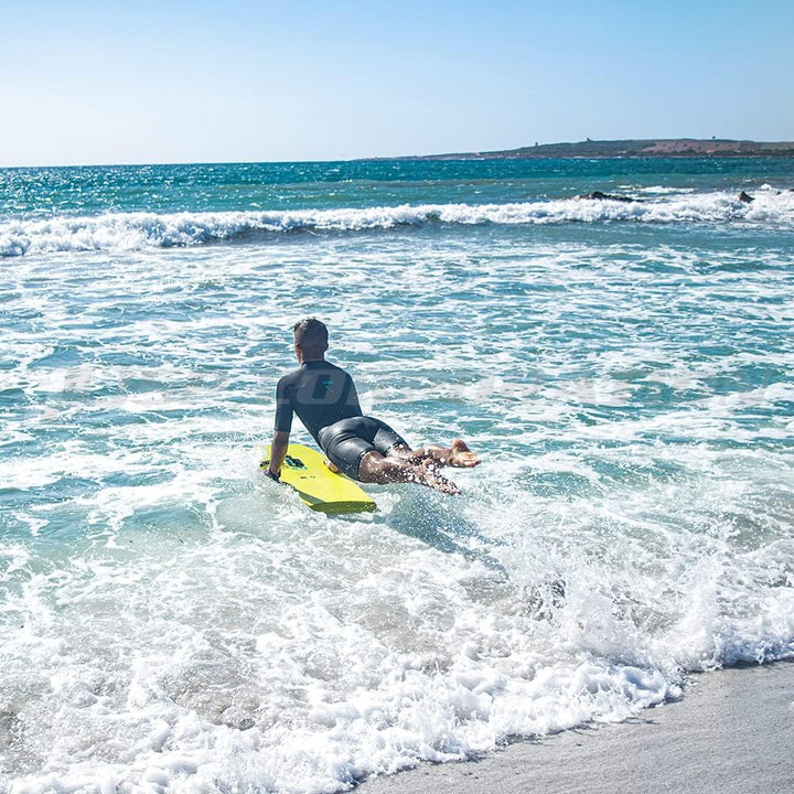 Aztron, ERIS 39 super leichtes und langlebiges Bodyboard für Anfänger, Unisex, Gelb