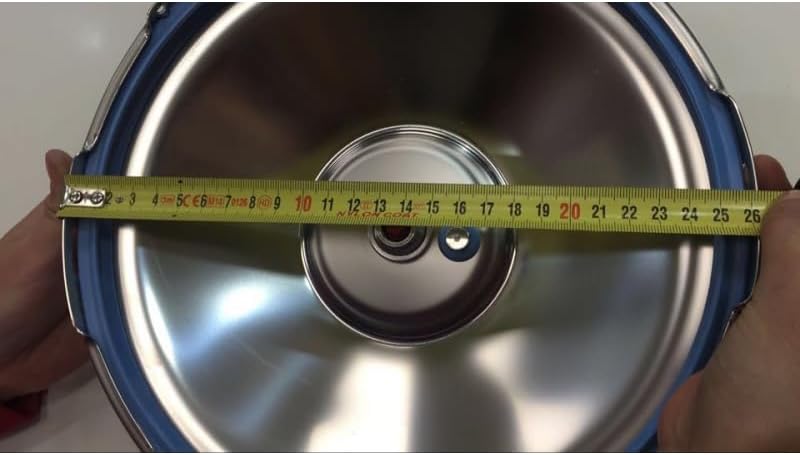 ELECTROTODO Dichtung kompatibel mit Kuhn Rikon Duromatic Schnellkochtopf 24 cm (9815)