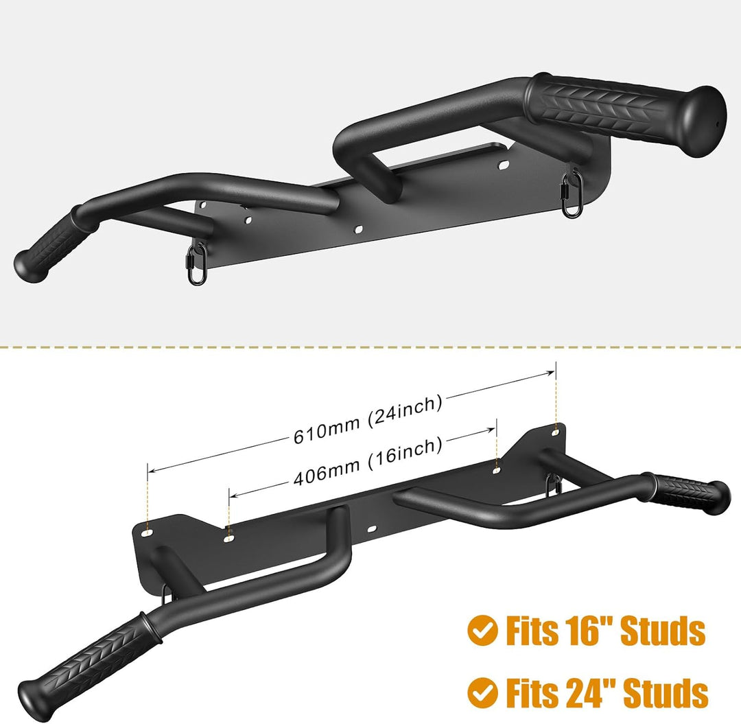 Kipika Heavy Duty Wall Mounted Doorway Pull Up Bar,Wandmontage, Wall Mounted Doorway Pull Up Bar,Mul