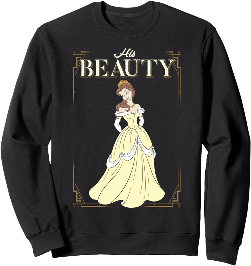 Disney Beauty And The Beast His Beauty Belle Portrait Sweatshirt